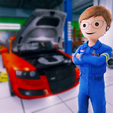 Stickman Car Mechanic Simulator- Fix My Car Garage icon