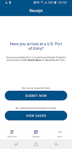 Mobile Passport Control screenshot