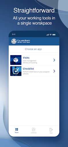 Android application Guardian GPS Driver screenshort