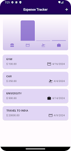 expenses tracker app