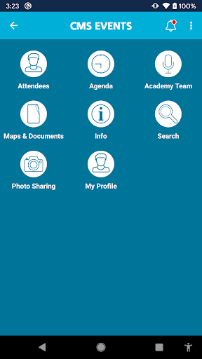 CMS Events Screen 2