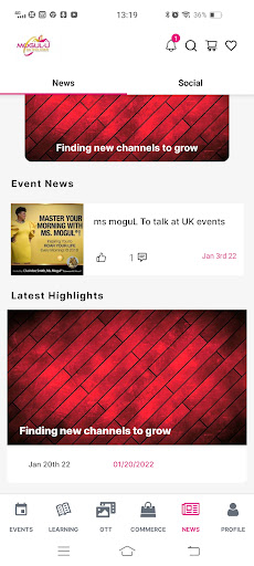 Android application Ms Mogul screenshort