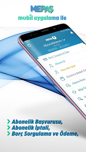 Android application MEPAŞ screenshort