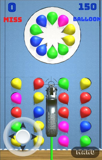 Android application Night market shot balloon screenshort