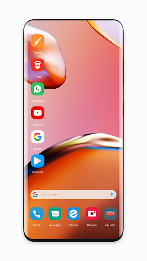 Android application Moto X40 Theme for Launcher screenshort