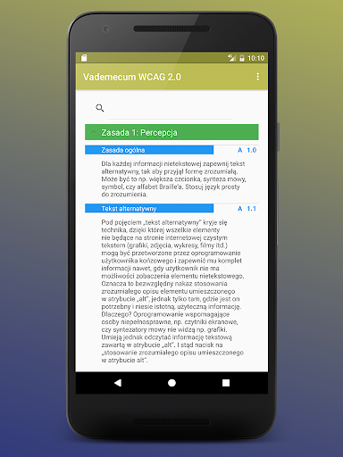 Pomocnik WCAG 2.0 - test www Screen 2