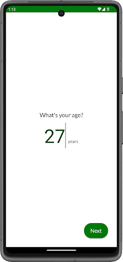 Calorie Tracker Screen 2