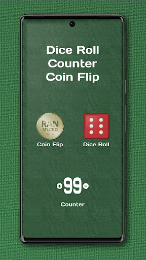 Dice Roll, Counter & Coin Flip 1.3 screenshots 1