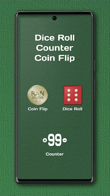 Dice Roll, Counter & Coin Flip - 1.8 - (Android)