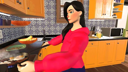 Pregnant Mother Mom Games Sim