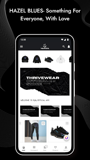 Android application Thrivewear screenshort