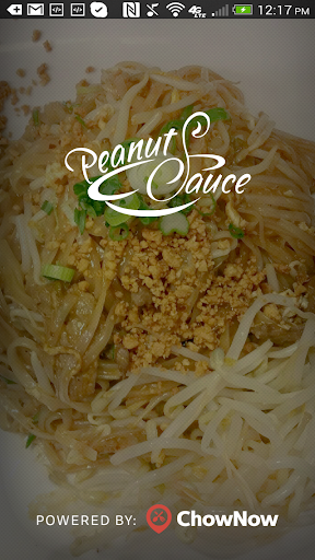 Android application Peanut Sauce Thai screenshort