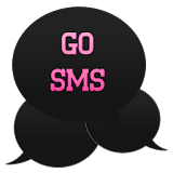 GO SMS - Intense Light Pink icon