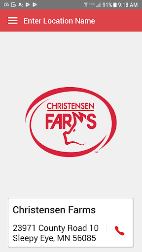 Android application Christensen Farms screenshort