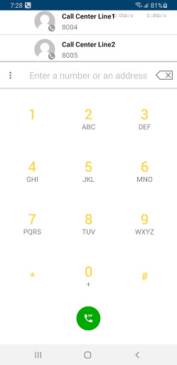 Android application OfficeLine Pro screenshort