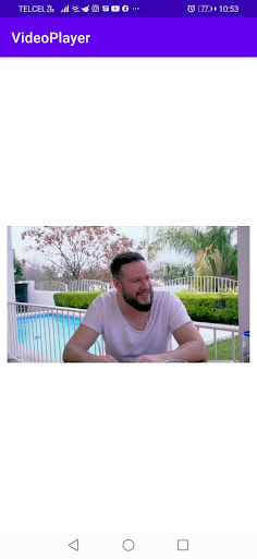 Android application VideoPlayer Omar Francisco screenshort