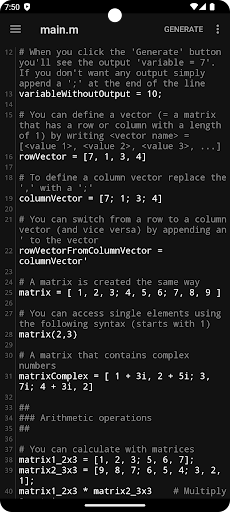 Screenshot of Anoc Pro Octave Editor