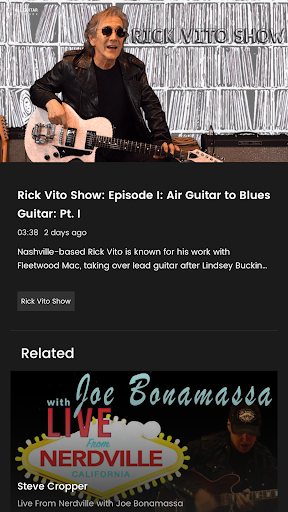 All Guitar Network Screen 3