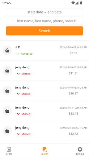 QuickPOS - Order Taking