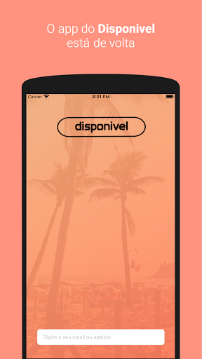 Android application Disponivel Gay Chat screenshort