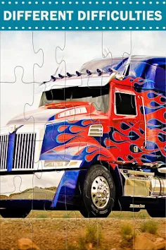 Planes, Trains & Trucks Puzzle - Screenshot 1