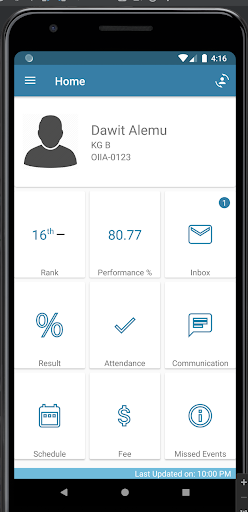 Pi Parents App Screen 2