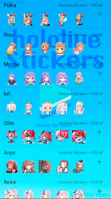 Hololive Stickersのおすすめ画像2