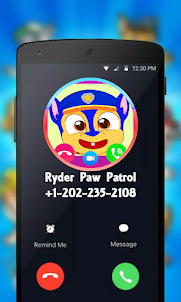 Pups Patrol Fake Call Chat