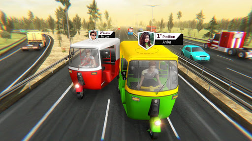 Modern Tuk Tuk Auto Rickshaw: Free Driving Games  screenshots 8