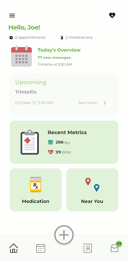 Android application Health Espresso screenshort