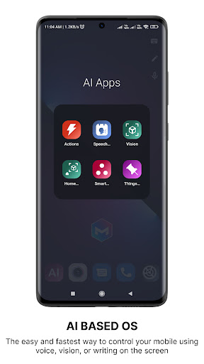 Android application MuksOS AI Launcher 2.0 screenshort