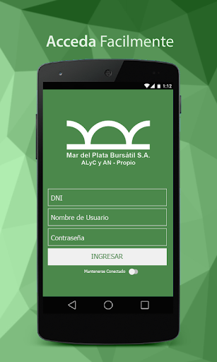 Android application Mar del Plata Bursátil screenshort