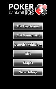 Poker Bankroll Pro Screenshot