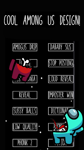 Amogus Soundboard - Memes Screen 2