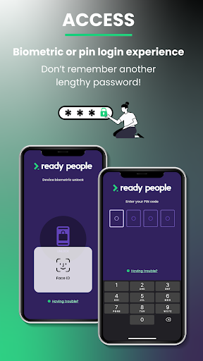Android application Ready People screenshort
