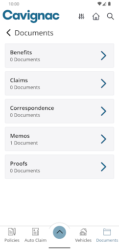 Cavignac Insurance Brokers Screen 3