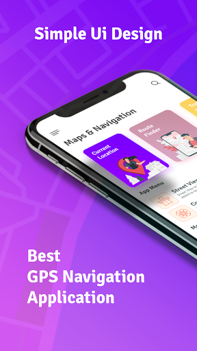 Voice Gps Navigation, Driving Street View  Maps
