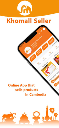 Android application khomall seller screenshort