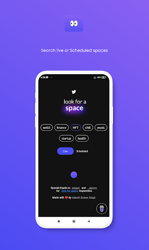 Look for a space -    hosted t