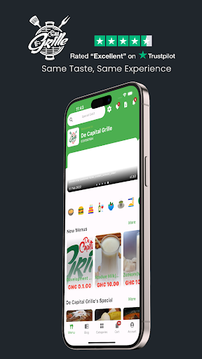 Android application De Capital Grille screenshort