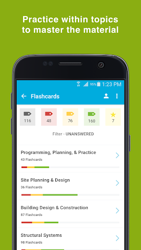 Android application ARE 4 Flashcards Architecture screenshort
