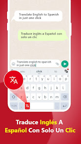 Captura 1 Teclado español - traductor android