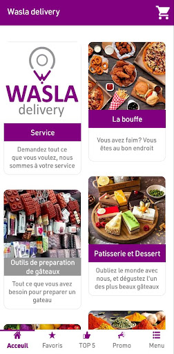 Wasla delivery Screen 2