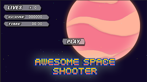 Android application Mini Space Shooter screenshort