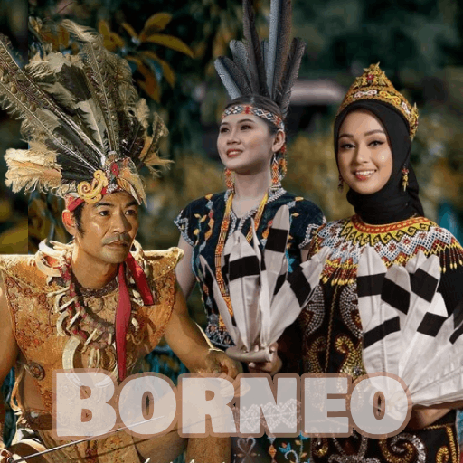 Musik Sape Dayak Borneo Offlin logo