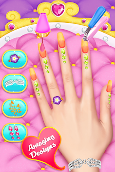 Nail Art Salon Games for Girls - Screenshot 1