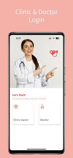 Android application MyCLNQ-Provider screenshort