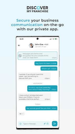 DMF Messenger Screen 3