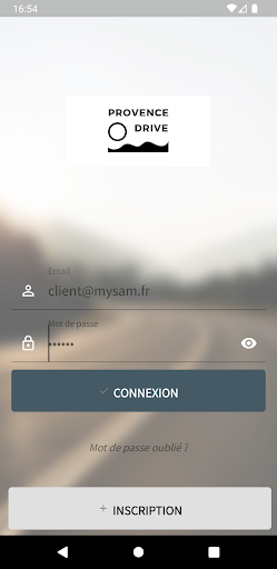 Android application PROVENCE DRIVE screenshort