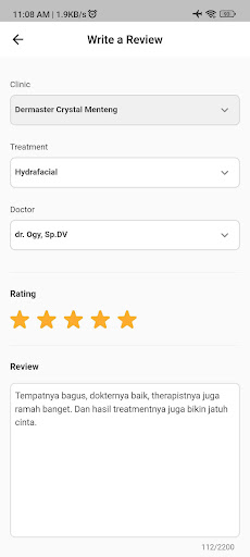 Dermaesthetics Screen 3